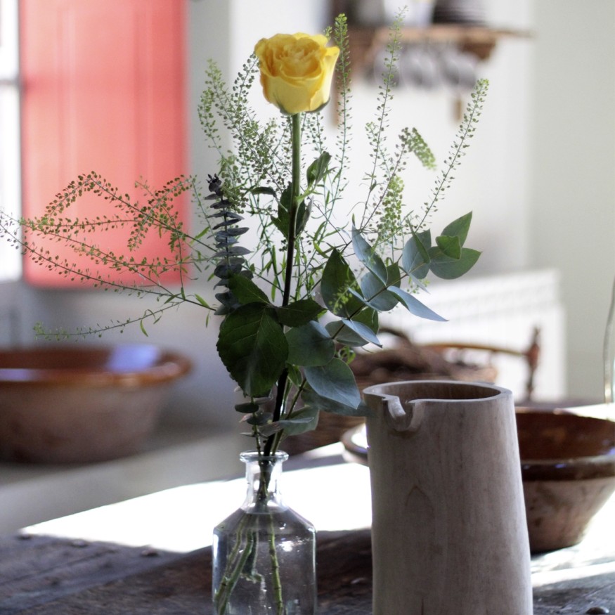 Rosa Individual Amarillo