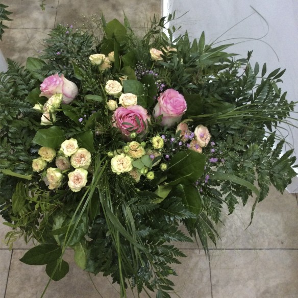 Bouquet Francés Blanco Crema