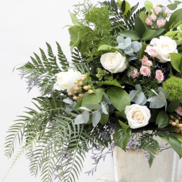 Bouquet Francés Blanco Crema