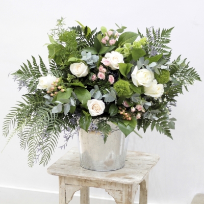 Bouquet Francés Blanco Crema
