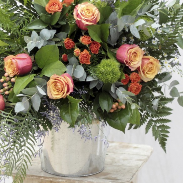 Bouquet Francés Naranja Cherry