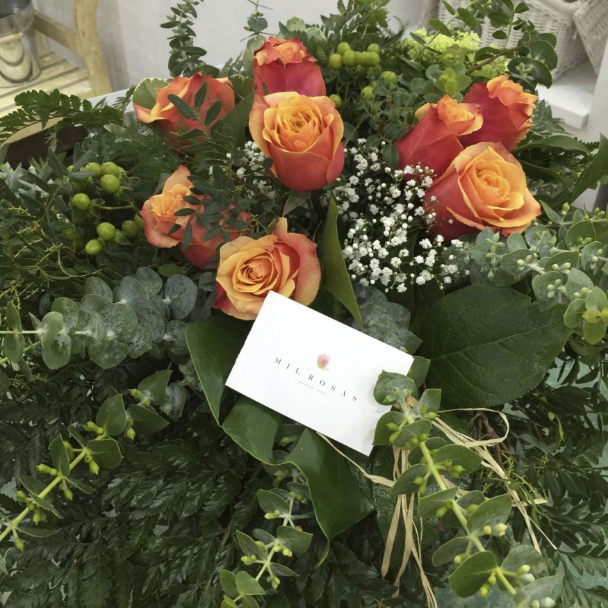 Bouquet Francés Naranja Cherry