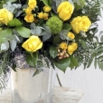 Bouquet Francés Tonos Amarillos