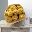Rosas al Natural Ecobox Amarillas