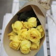 Rosas al Natural Ecobox Amarillas