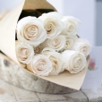 Rosas al Natural Ecobox Blancas