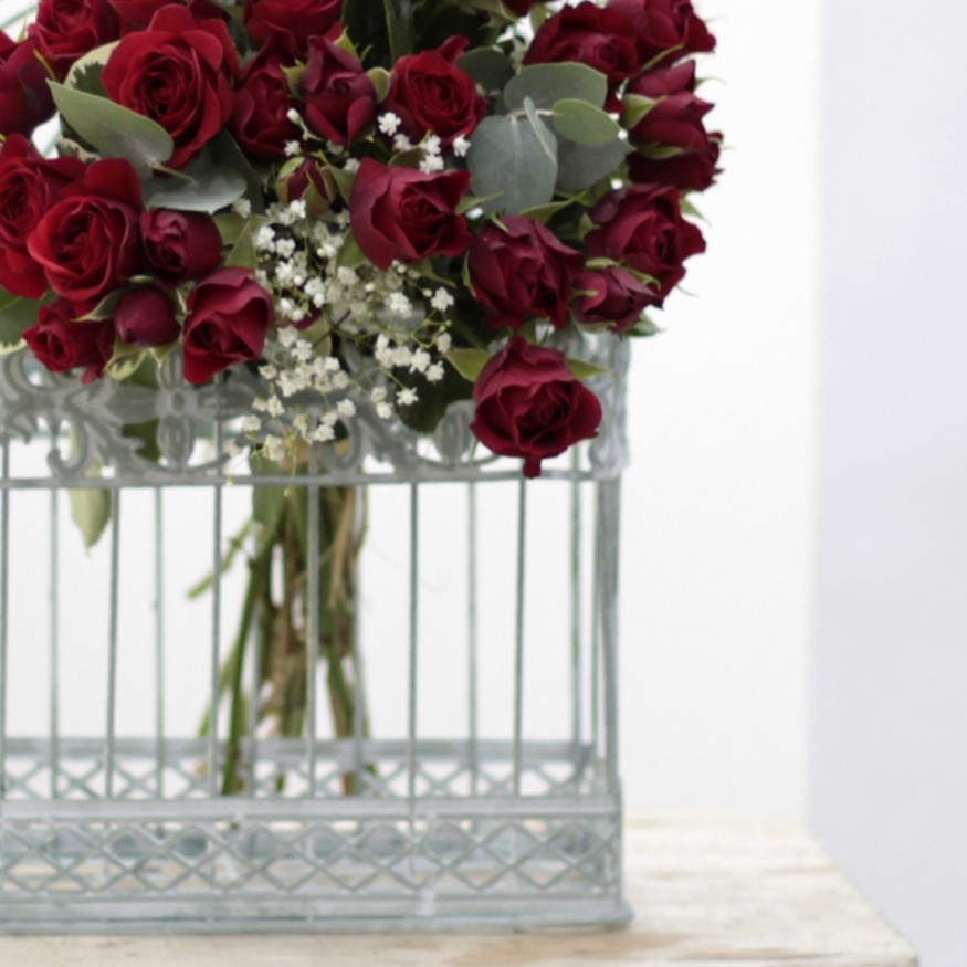 Bouquet Spray Rojo