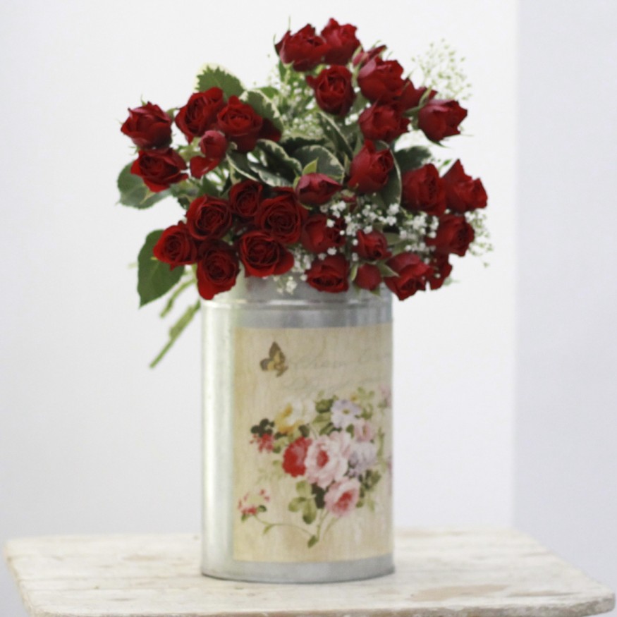 Bouquet Spray Rojo