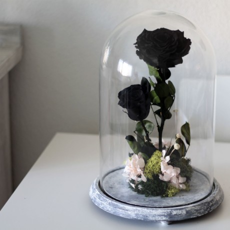 Rosa Joya Black (Bella y Bestia)