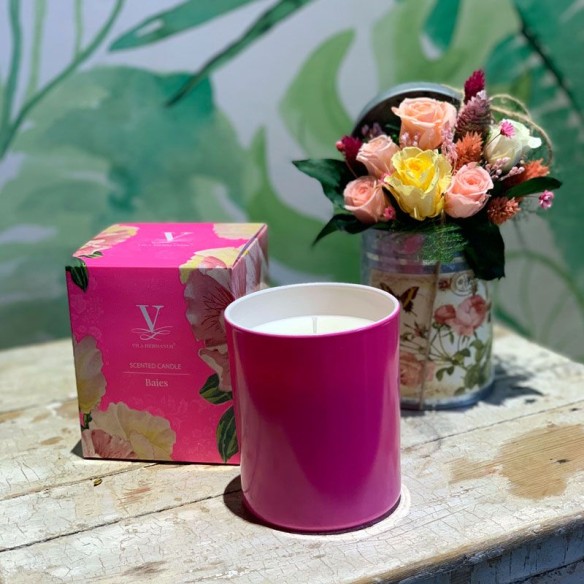 Vela Fluor Fucsia Baies
