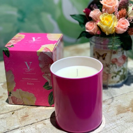 Vela Fluor Fucsia 190gr  -  Baies