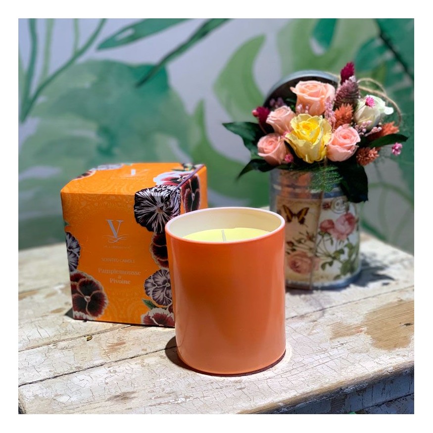 Vela Fluor Naranja Pomelo