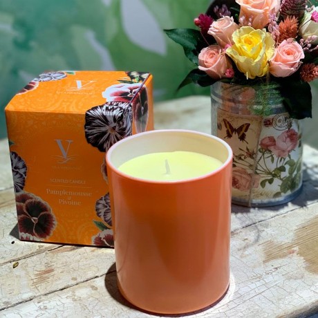 Vela Fluor Naranja 190gr  -  Pamplemousse
