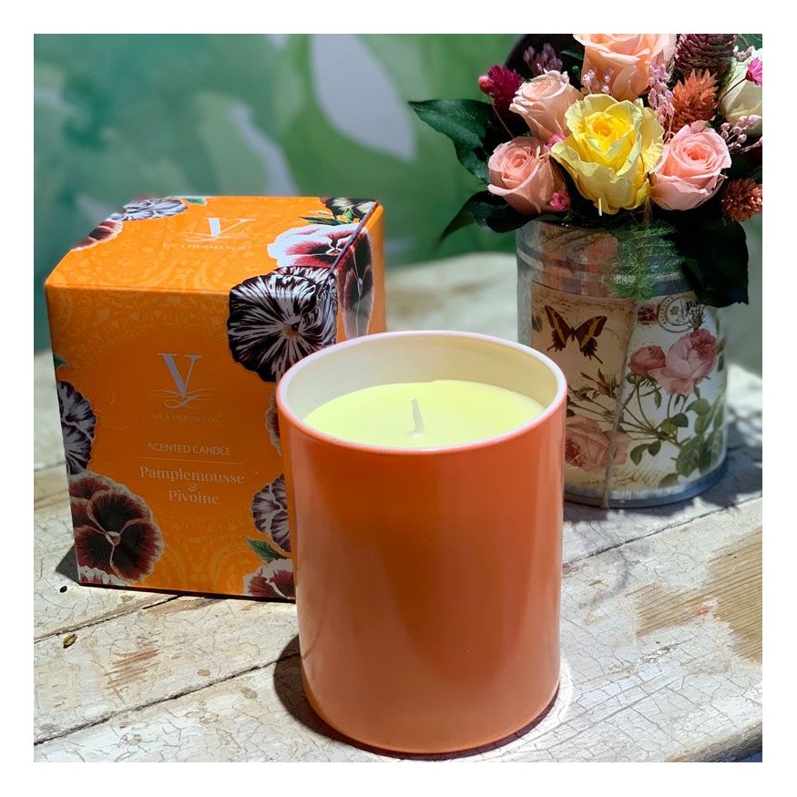 Vela Fluor Naranja Pomelo