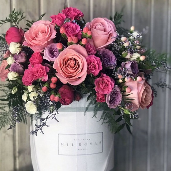 Sombrerera de Rosas Rosas