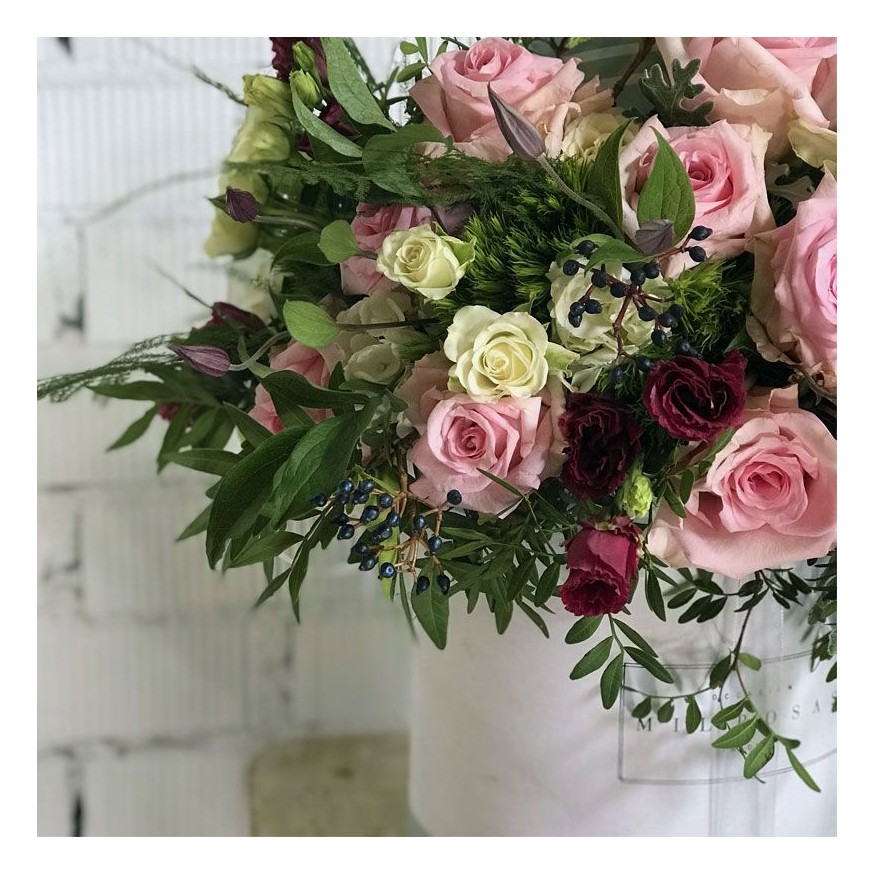 Sombrerera de Rosas Rosas