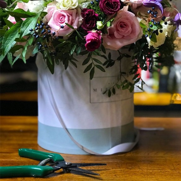 Sombrerera de Rosas Rosas