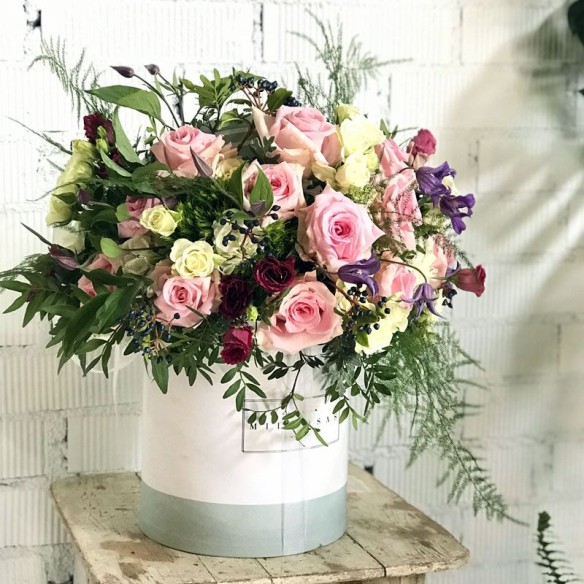 Sombrerera de Rosas Rosas