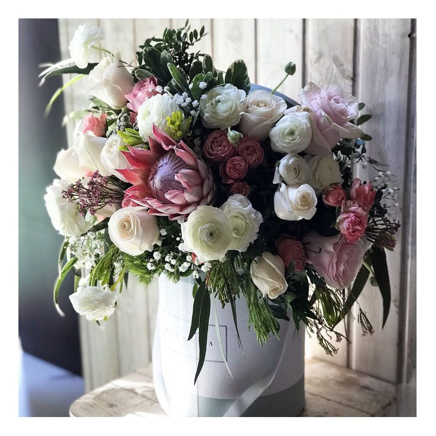 Sombrerera de Rosas Rosas