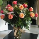 Ramo de Rosas Naranja