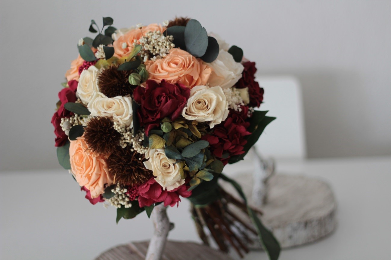 Ramo de hotsell rosas para novia