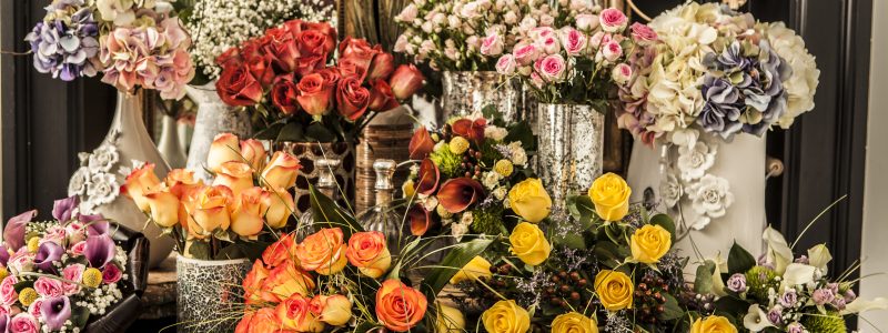 ramos de rosas